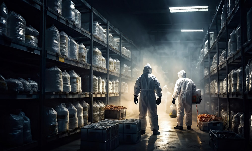 Дезинфекция в складских и торговых помещениях: правила и стандарты