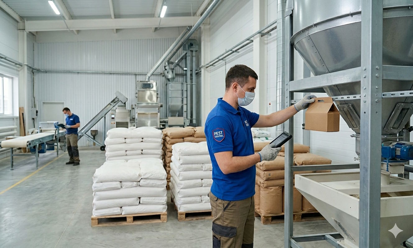 Пест-контроль на пищевых производствах: Стратегия защиты от пищевой моли и огневки Пест-контроль на пищевых производствах: Стратегия защиты от пищевой моли и огневки