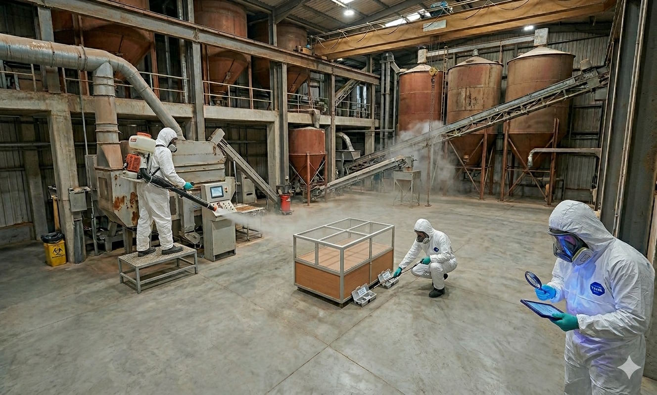 Пест-контроль на пищевых производствах: Стратегия защиты от пищевой моли и огневки Пест-контроль на пищевых производствах: Стратегия защиты от пищевой моли и огневки